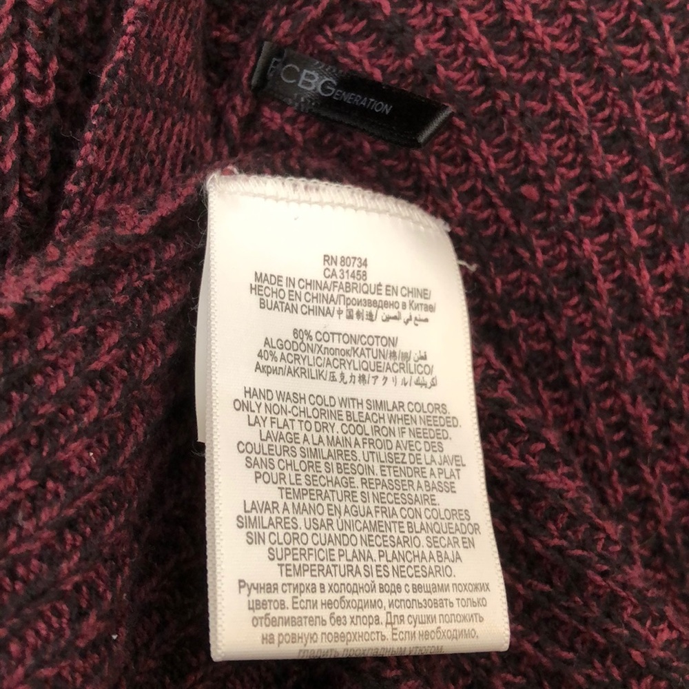 BCBG Zipper Cardigan - Picture 4 of 4